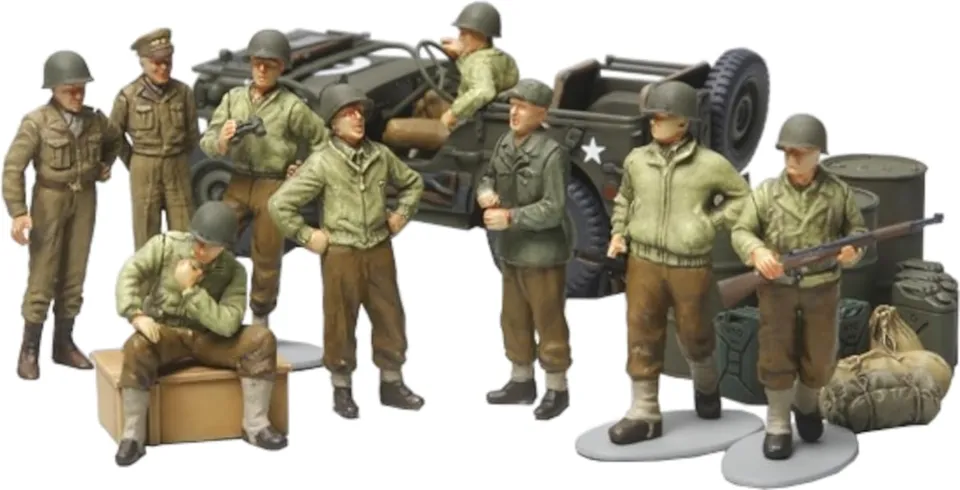 tamiya-32552-willys-jeep-wwii-modellbausatz-1-48-figuren image 1