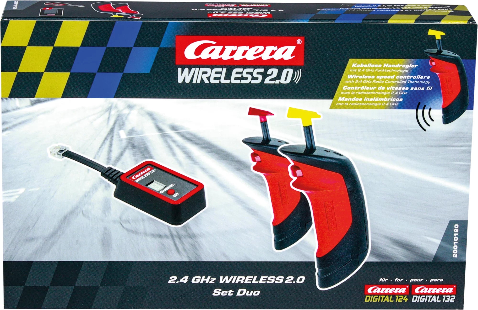 carrera-digital-132-wireless-2-0-set-duo-handregler-digital-132-124 image 1