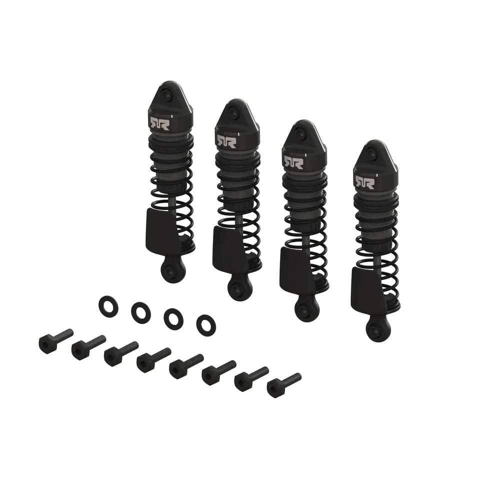 arrma-grom-alu-sto-d-mpfer-set-58mm-gun-metal-4-st-ck image 1