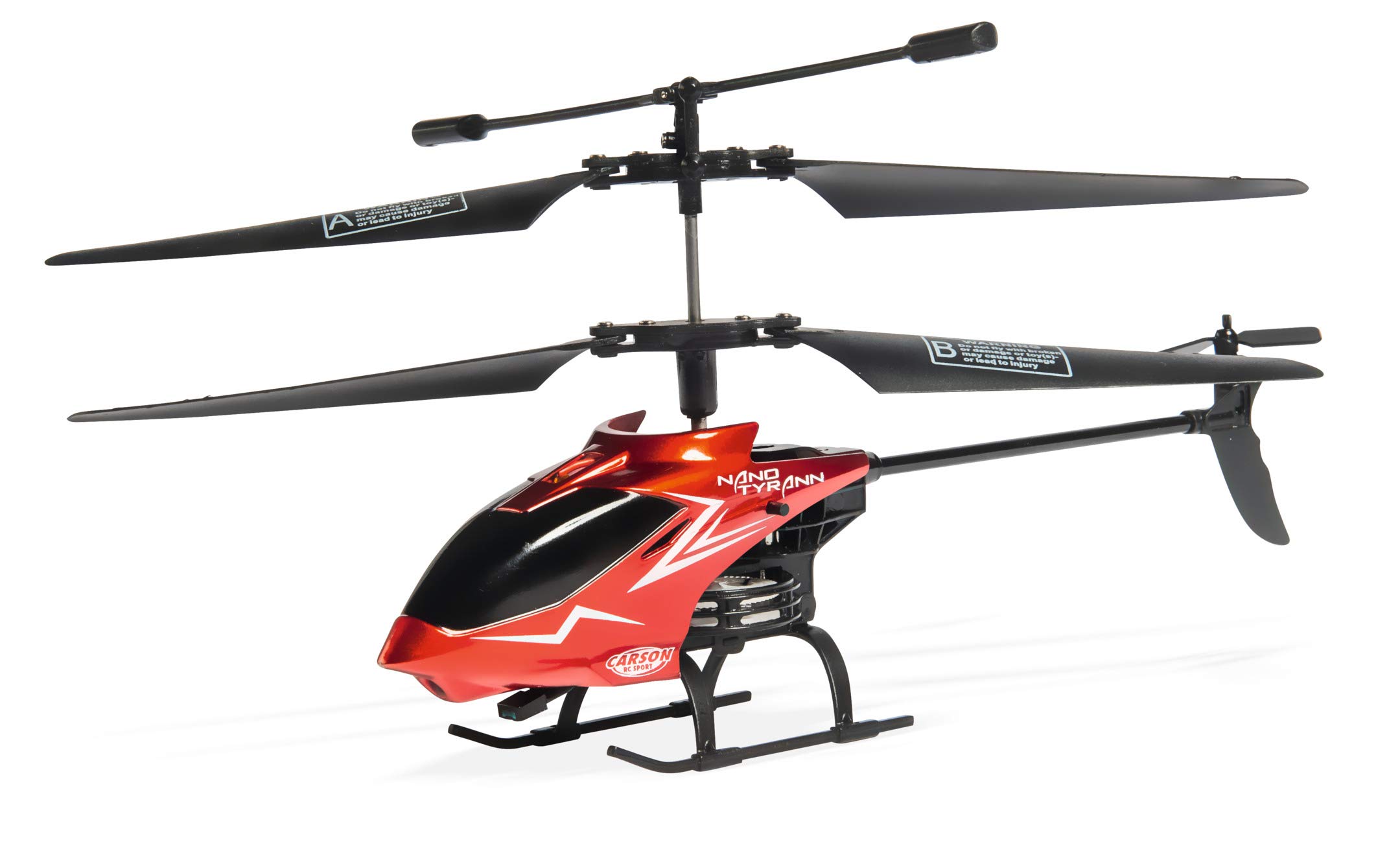 carson-nano-tyrann-ir-mini-rc-helikopter-rot-rtf-29-g image 2