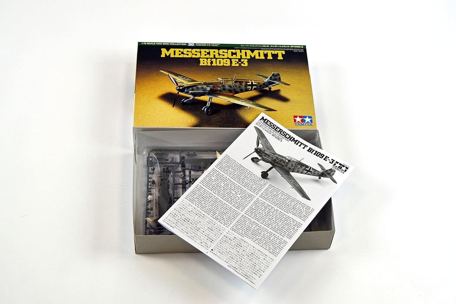 tamiya-300060750-messerschmitt-bf109e-3-flugzeugbausatz-1-72 image 2