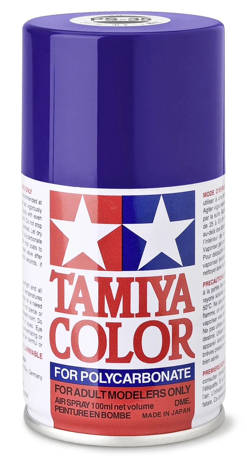 tamiya-ps-35-blau-violett-polycarbonat-spr-hfarbe-100ml image 1