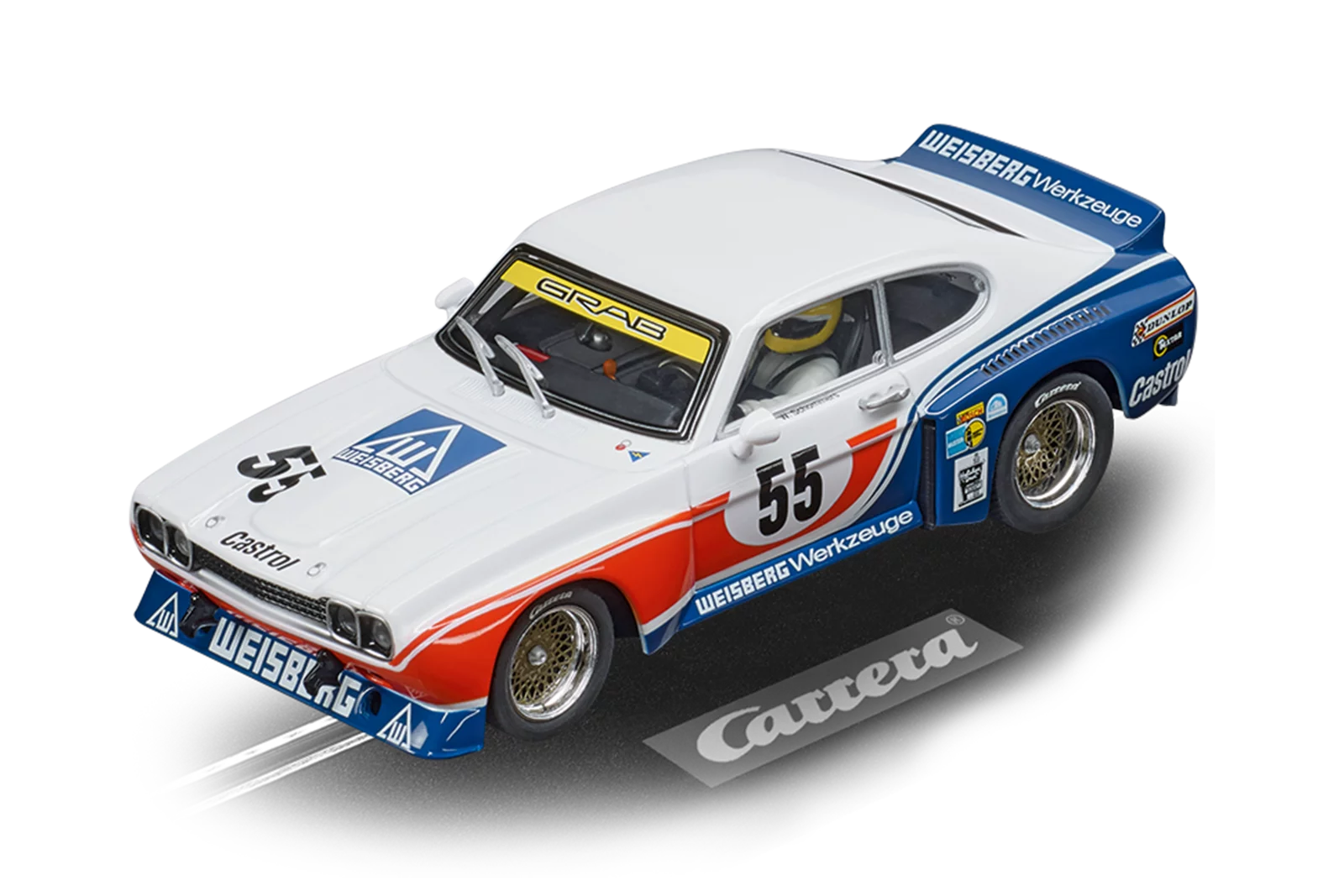 carrera-digital-132-ford-capri-rs-3100-no-55-slotcar-1-32 image 1
