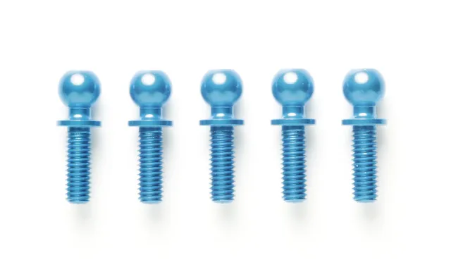 tamiya-db-01-kugelkopf-rc-tuningteil-alu-blau-5x8-mm-5-stk image 1