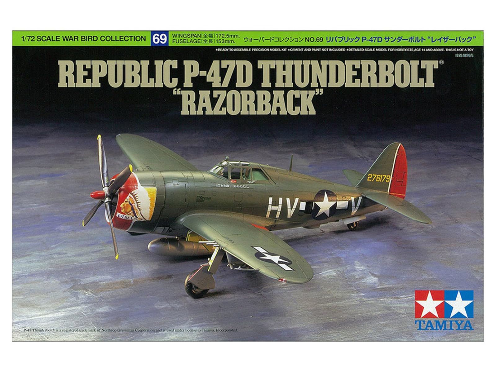 tamiya-60769-p-47d-thunderbolt-modellbausatz-1-72 image 2