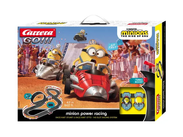 carrera-first-minions-power-racing-rennbahn-4-9m-looping image 1