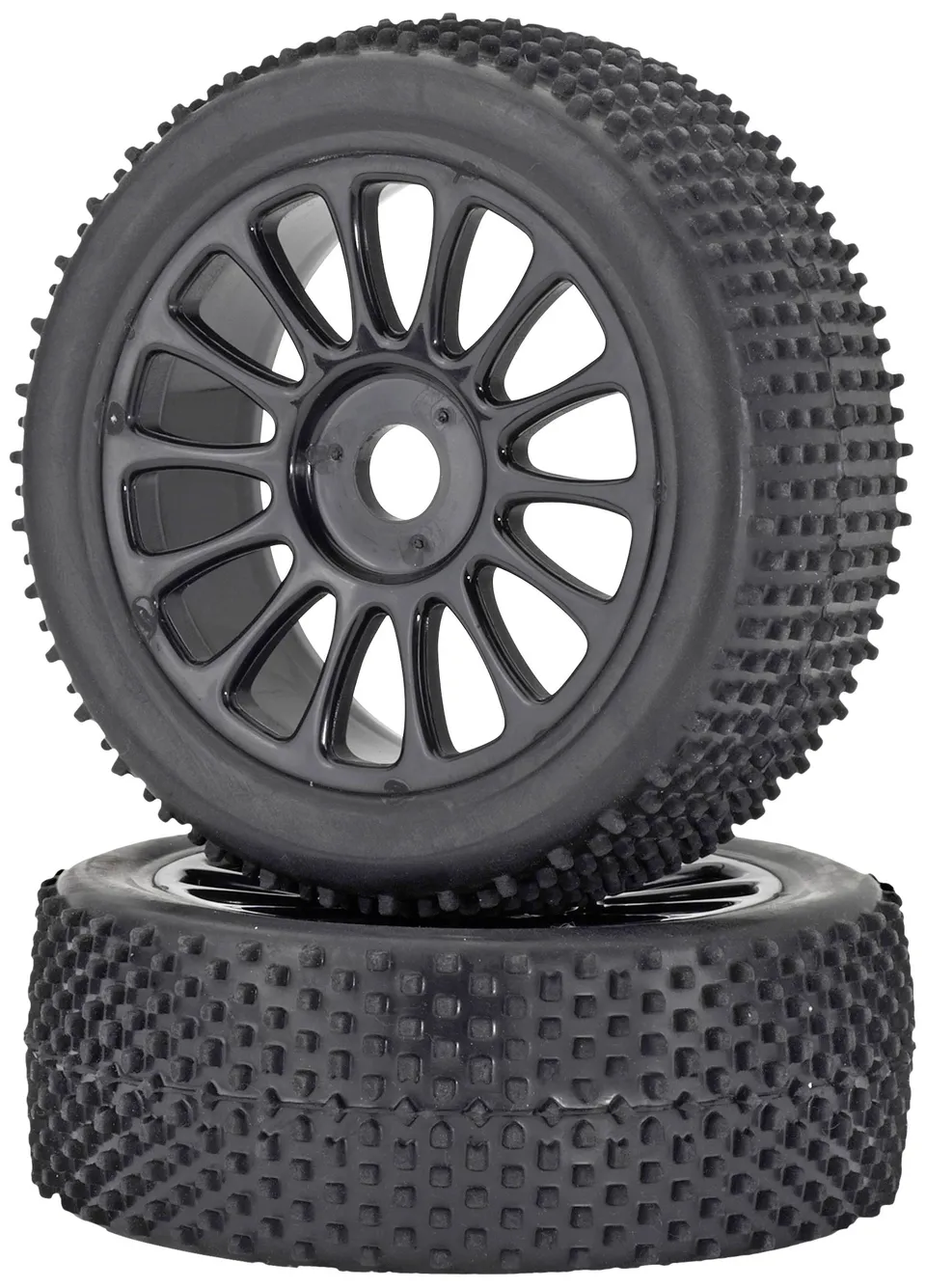 carson-500900075-reifen-felgen-set-buggy-1-8-2-st-ck image 1