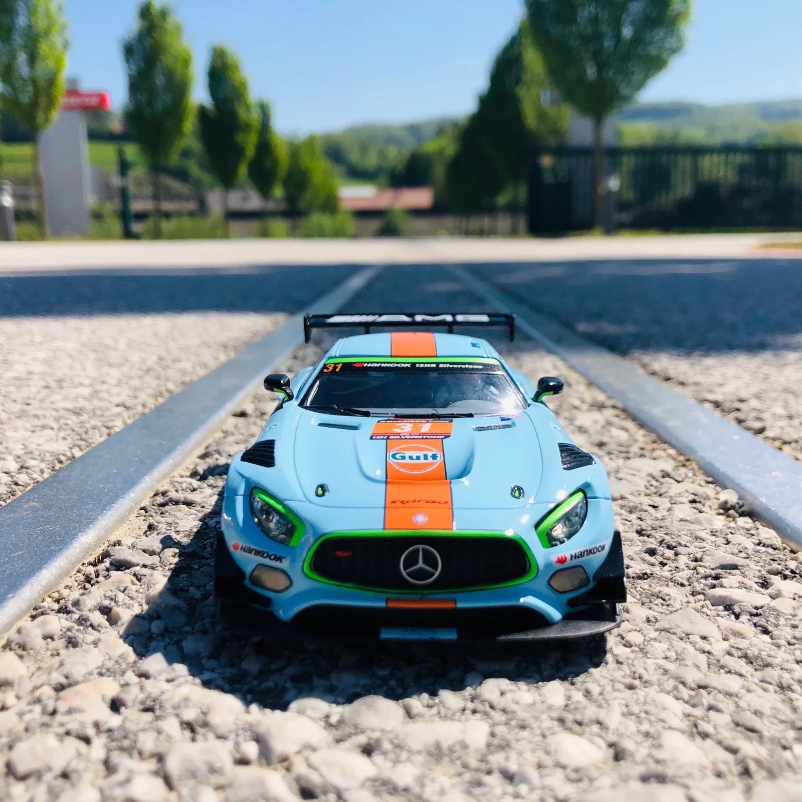 carrera-digital-132-mercedes-amg-gt3-rofgo-racing-slotcar-no-31 image 2