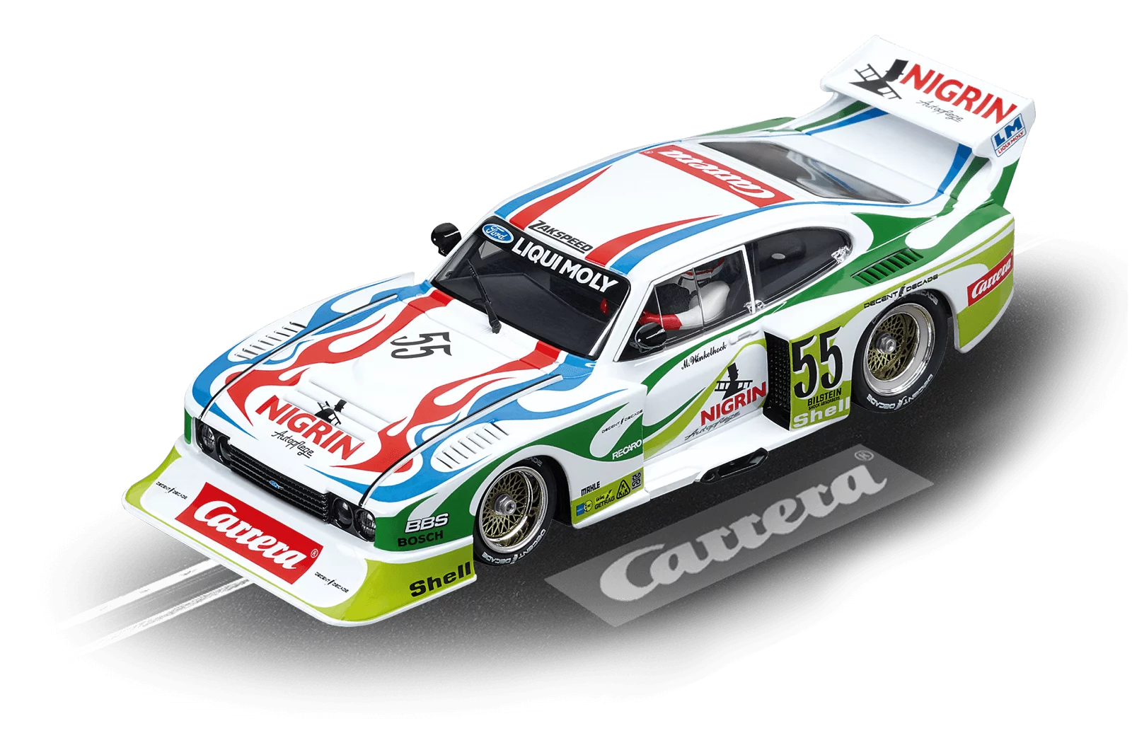 carrera-digital-132-ford-capri-zakspeed-turbo-slotcar-no-55 image 1