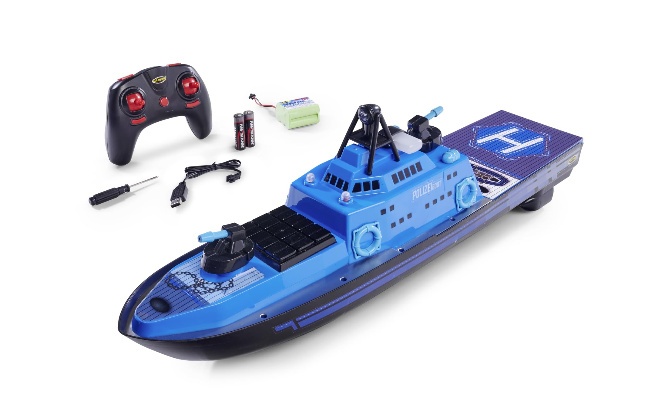 carson-500108051-feuerl-schboot-rot-2-4g-rtr image 8