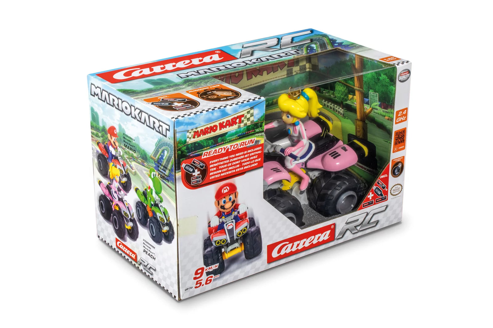 carrera-rc-mario-kart-peach-quad-rc-auto-1-20-mit-akku image 5