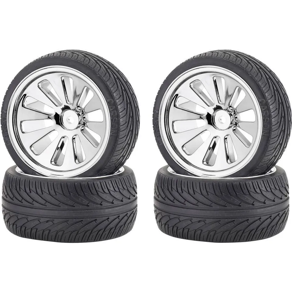 carson-500105200-reifen-felgen-set-buggy-1-10-on-road-4-st-ck image 1