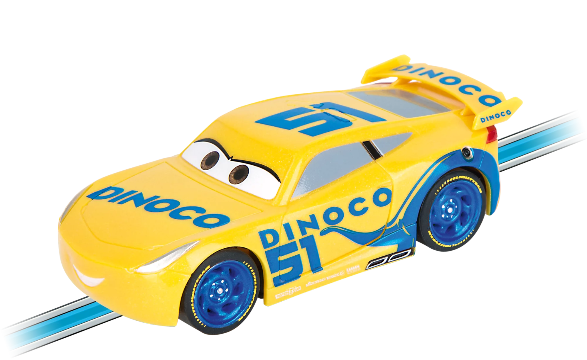 carrera-first-disney-pixar-cars-dinoco-cruz-rennauto image 1