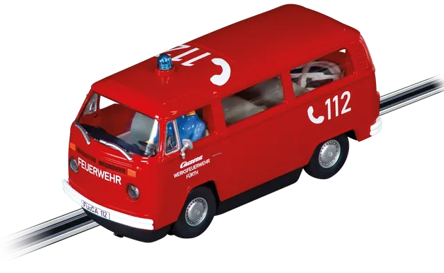 carrera-digital-132-vw-bus-t2b-feuerwehr-slotcar-1-32 image 1