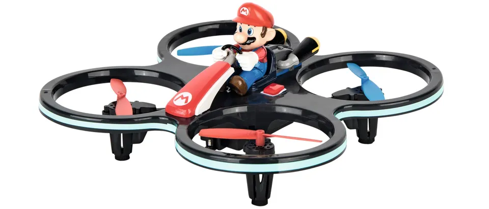carrera-mario-kart-mini-mario-copter-quadrocopter-2-4-ghz image 1