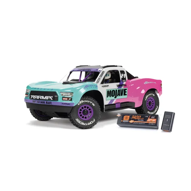 arrma-mojave-grom-223s-desert-truck-1-16-teal-brushless-rtr image 1