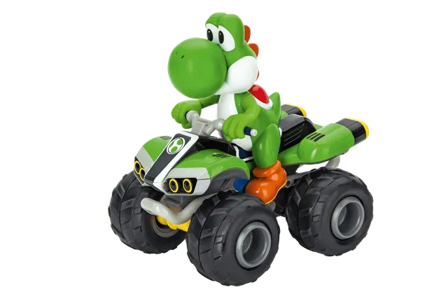 carrera-rc-mario-kart-yoshi-quad-1-20-rc-auto-9-km-h-30-min image 1