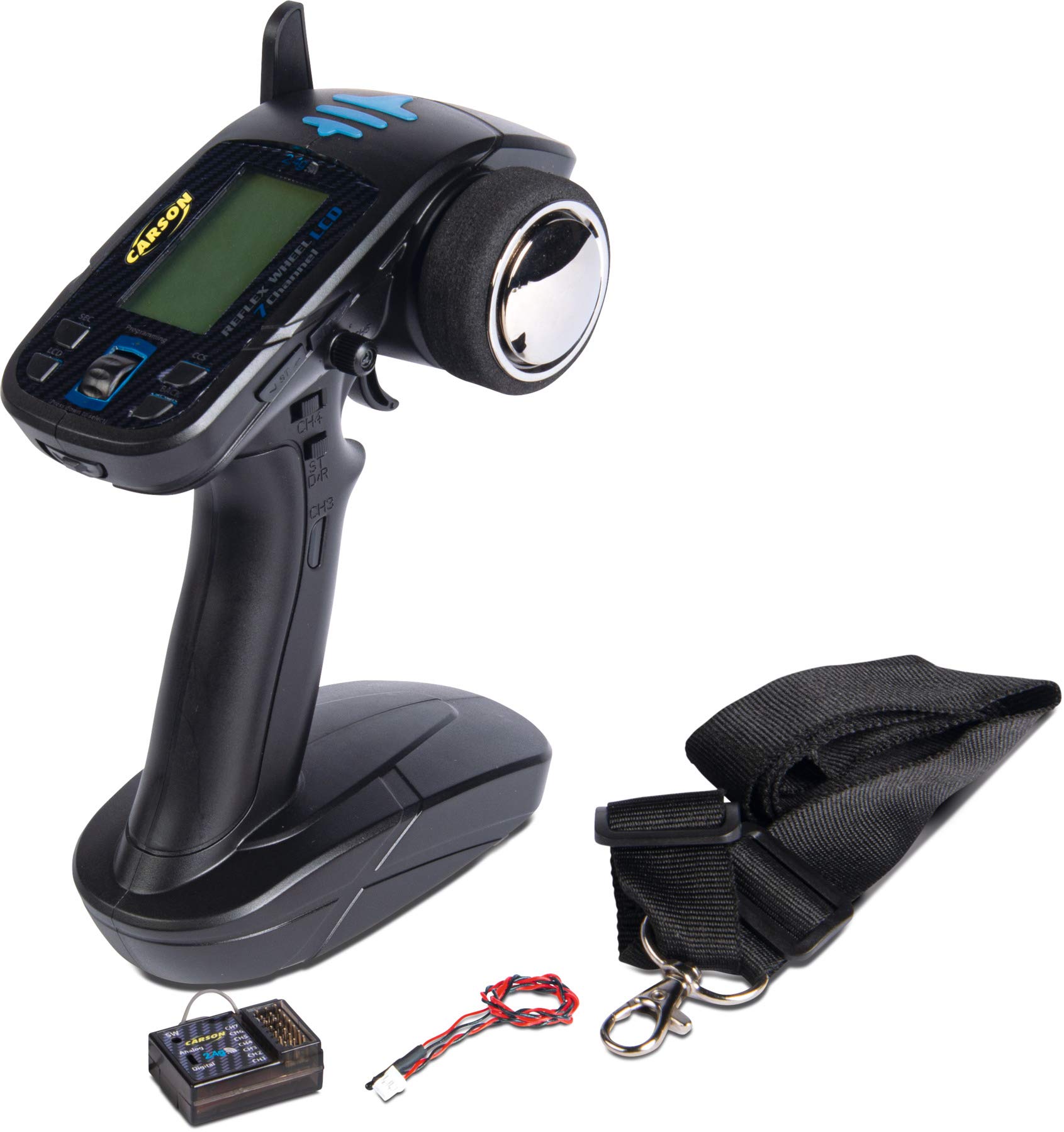 carson-reflex-wheel-lcd-2-4g-fernsteuerung-7-kanal-mit-empf-nger image 1