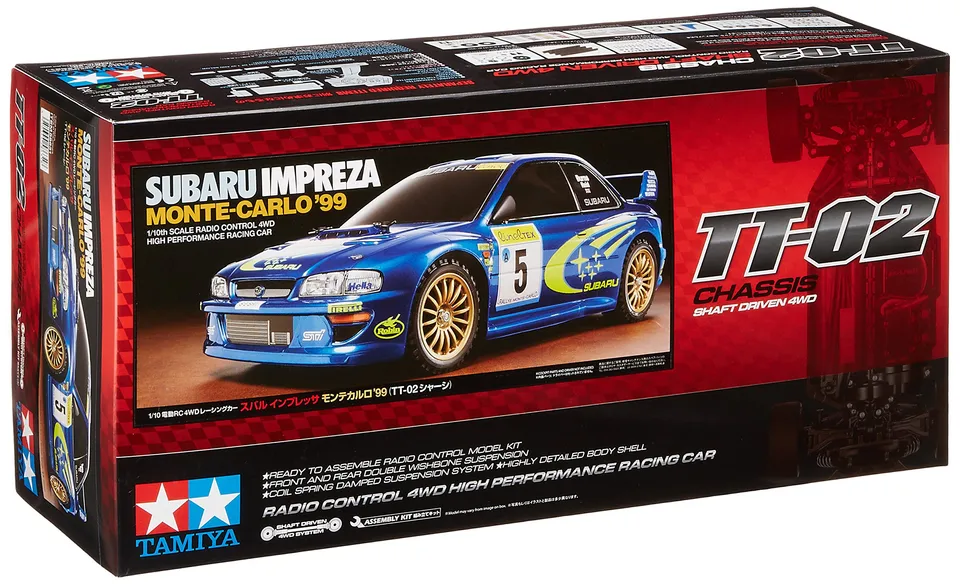 tamiya-tt-02-subaru-impreza-mc-99-rc-auto-1-10-bausatz image 1