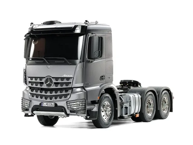 tamiya-56359-mercedes-arocs-3363-rc-truck-1-14-gun-metal image 1