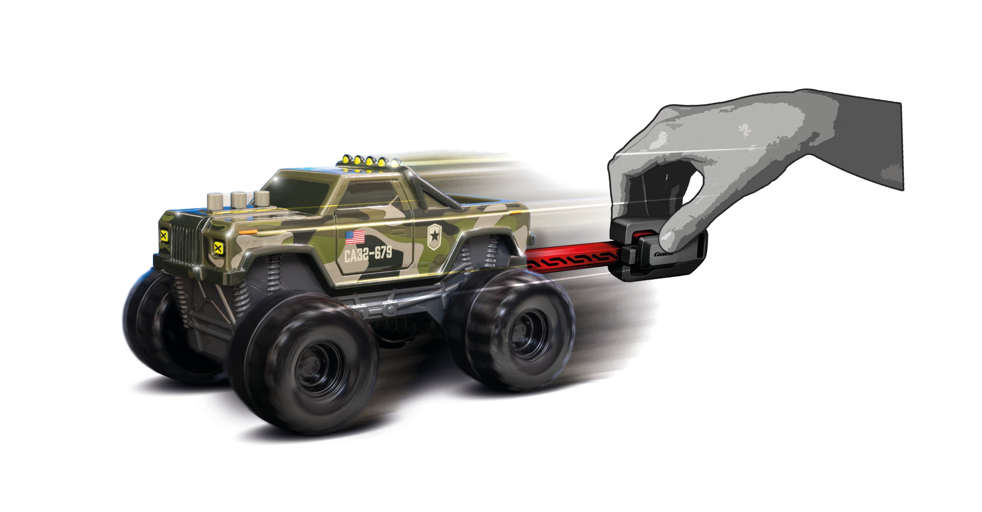carrera-monster-truck-camouflage-key-racer-spielauto image 2
