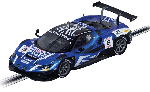carrera-digital-124-ferrari-296-gt3-slotcar-kessel-no-8-1-24-mit-licht image 1