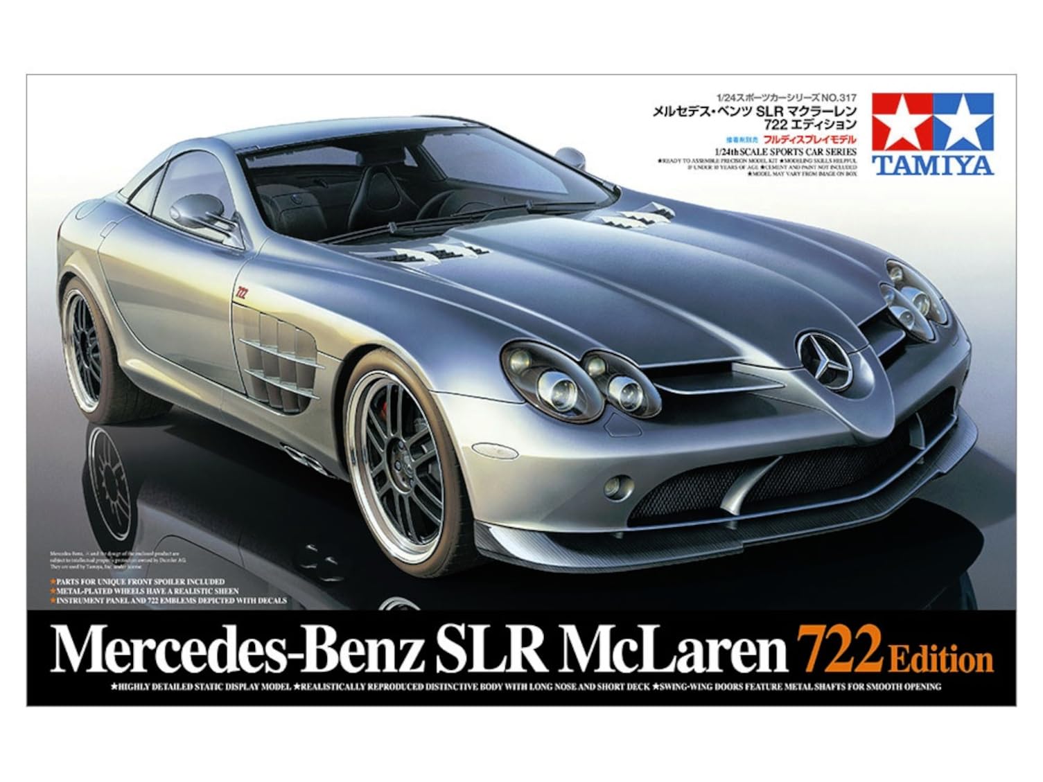 tamiya-mercedes-slr-722-mclaren-1-24-autobausatz-plastik image 5