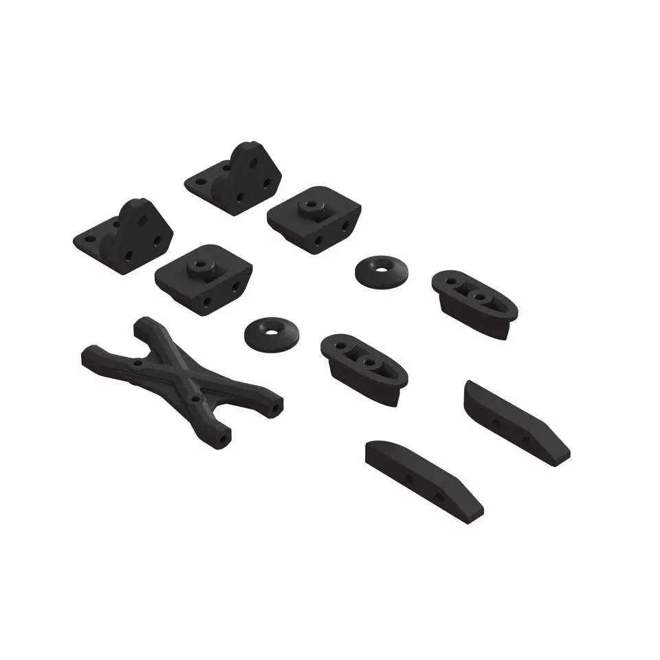 arrma-kraton-fl-gelhalterung-set-heckfl-gel-verbundstoff image 1