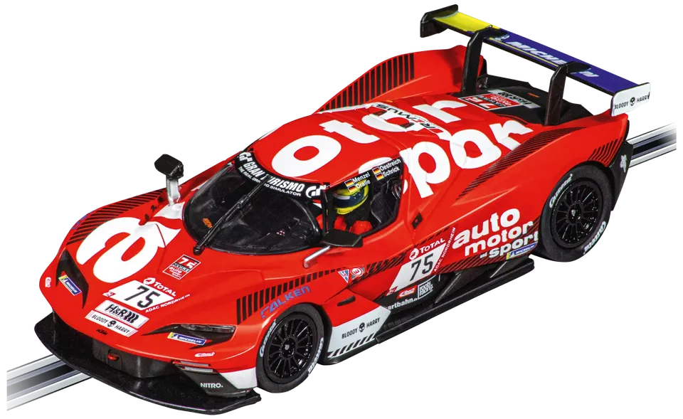 carrera-digital-132-ktm-x-bow-gt2-slotcar-true-racing-no-75-1-32 image 1