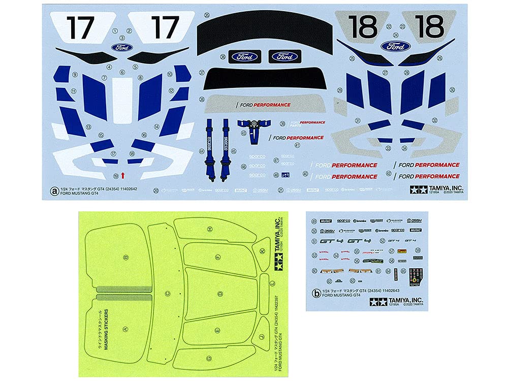 tamiya-24354-ford-mustang-gt4-modellbausatz-1-24-unlackiert image 7