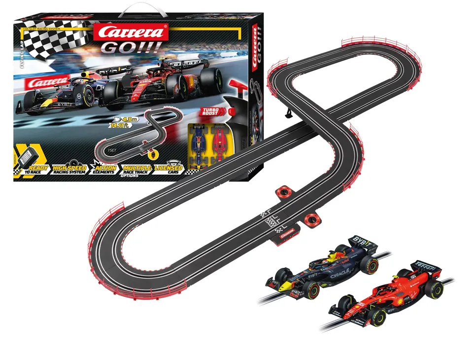 carrera-go-flying-lap-rennbahn-set-4-3-m-formel-ferrari-red-bull image 1