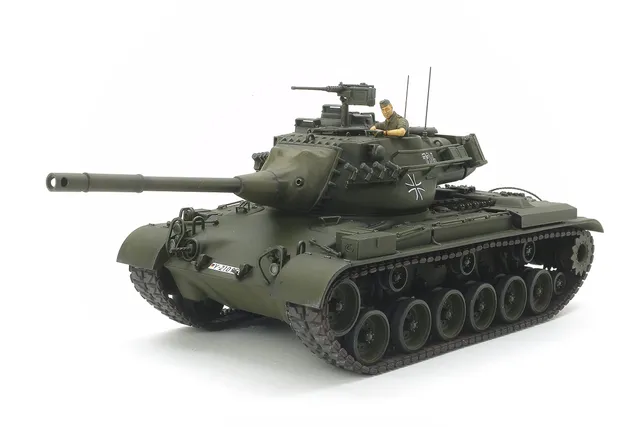 tamiya-m47-kampfpanzer-modellbausatz-1-35-unlackiert image 1