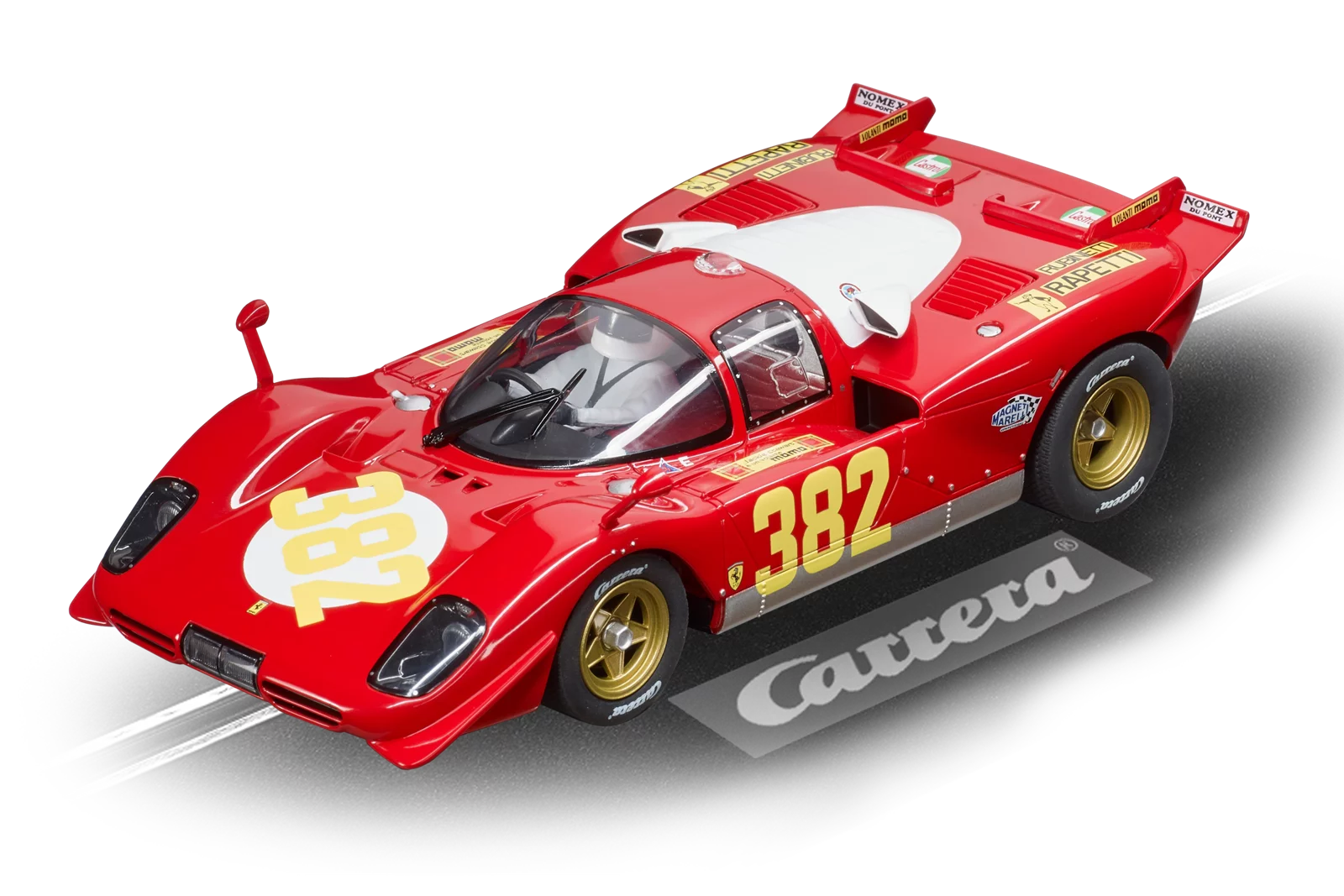 carrera-rc-digital-132-ferrari-512s-slotcar-no-382-1-32 image 1