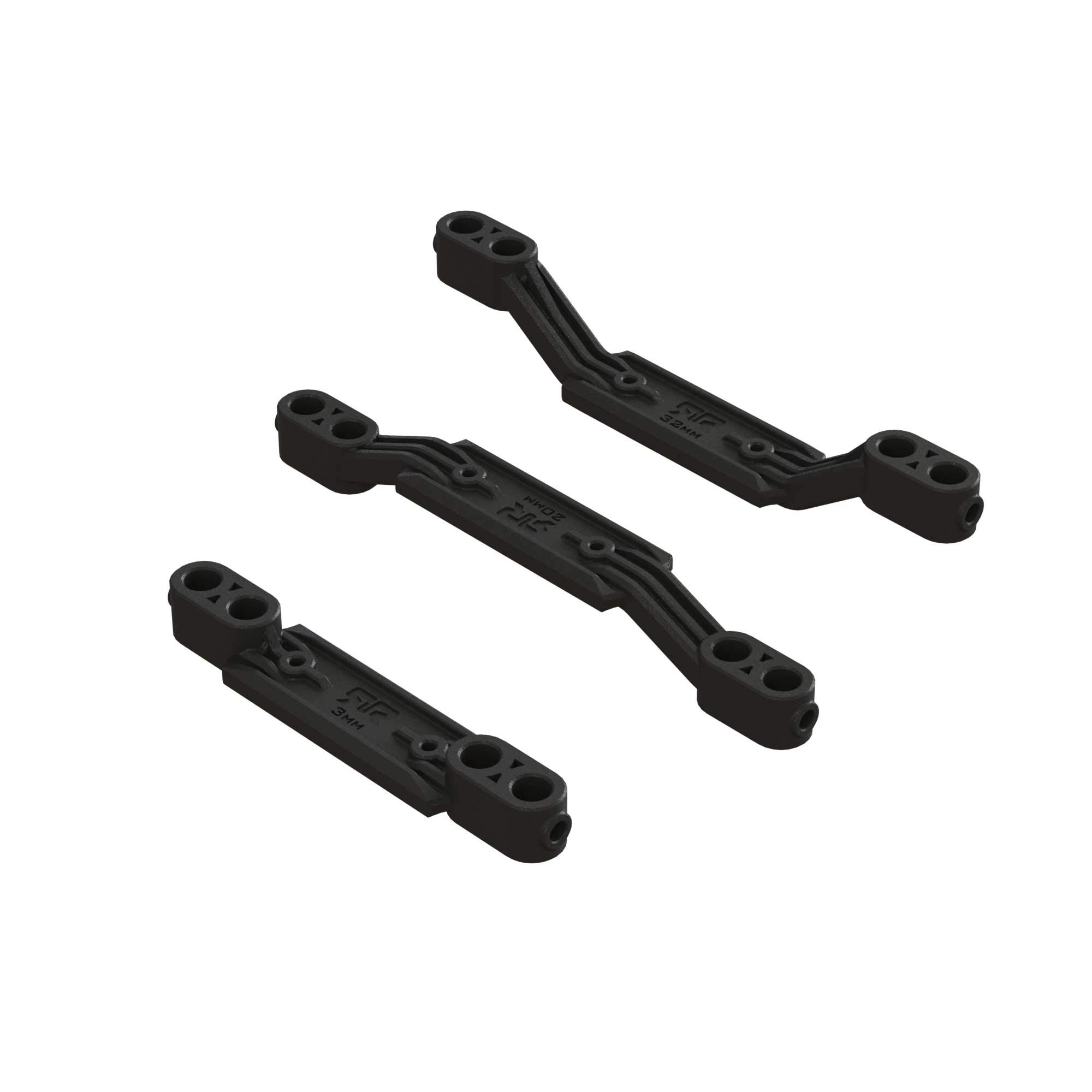 arrma-kraton-karosserie-pfostenhalter-body-mount-set-metall image 1