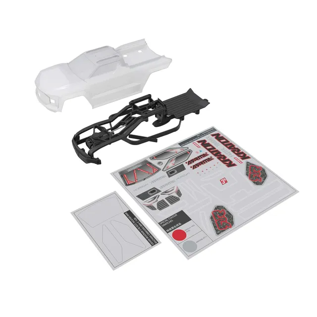 arrma-mini-kraton-body-clear-karosserie-unlackiert image 1