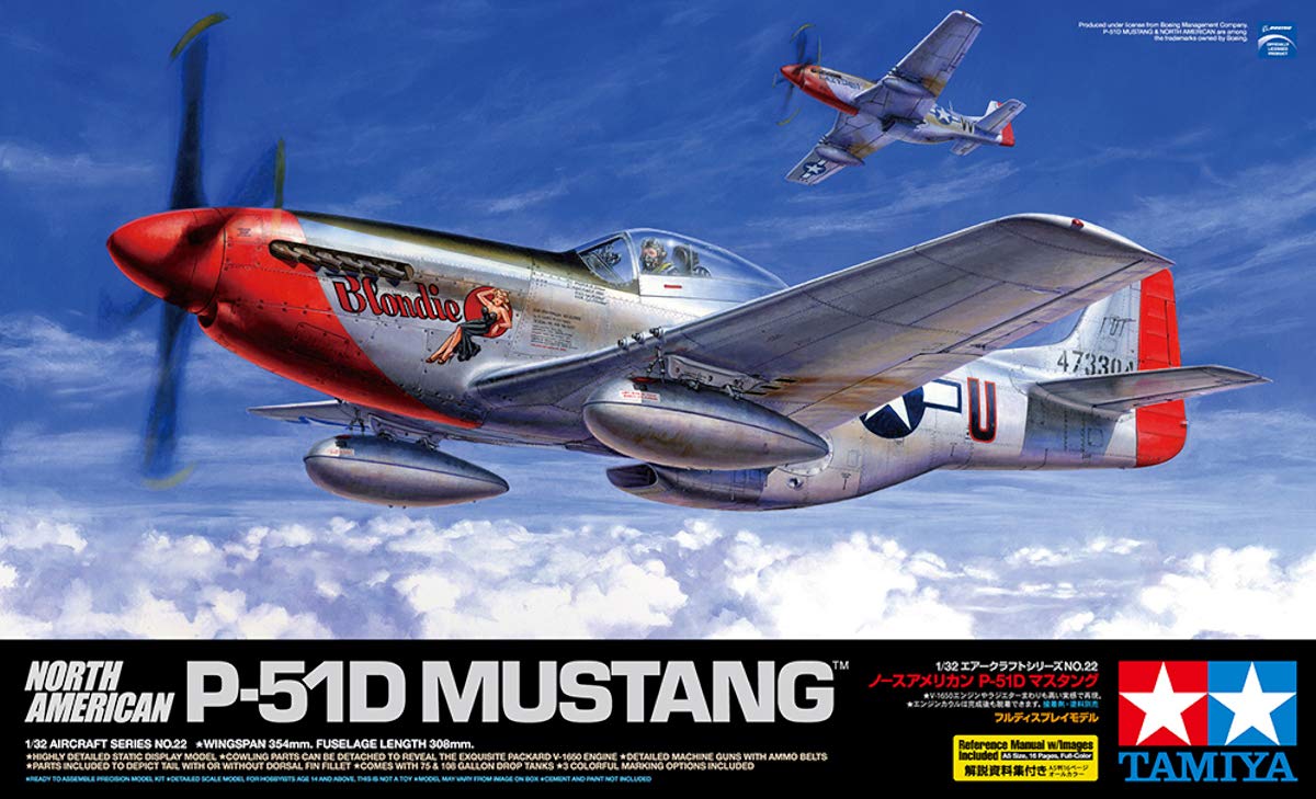 tamiya-p-51d-mustang-bausatz-1-32-wwii-flugzeug-300060322 image 7