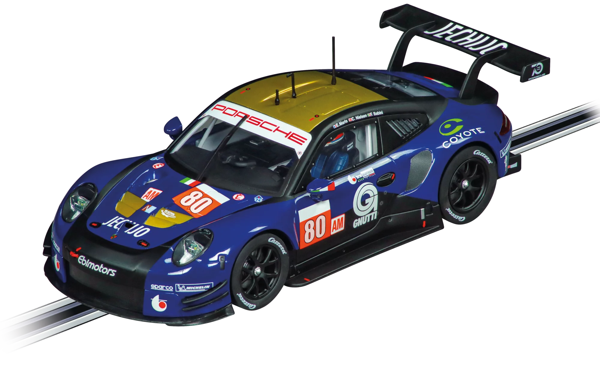 carrera-digital-132-porsche-911-rsr-ebimotors-no-80-slotcar-1-24 image 1