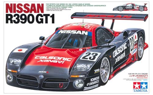tamiya-300024192-nissan-r390-gt1-modellbausatz-1-24-rot-wei image 7