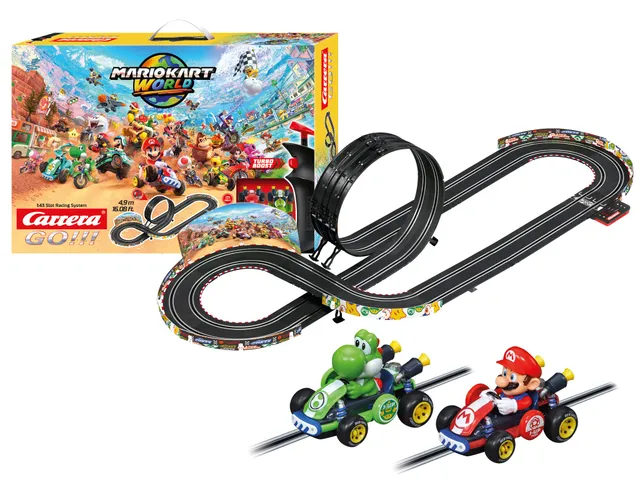 carrera-go-mario-kart-world-set-mario-yoshi-4-9-m image 1