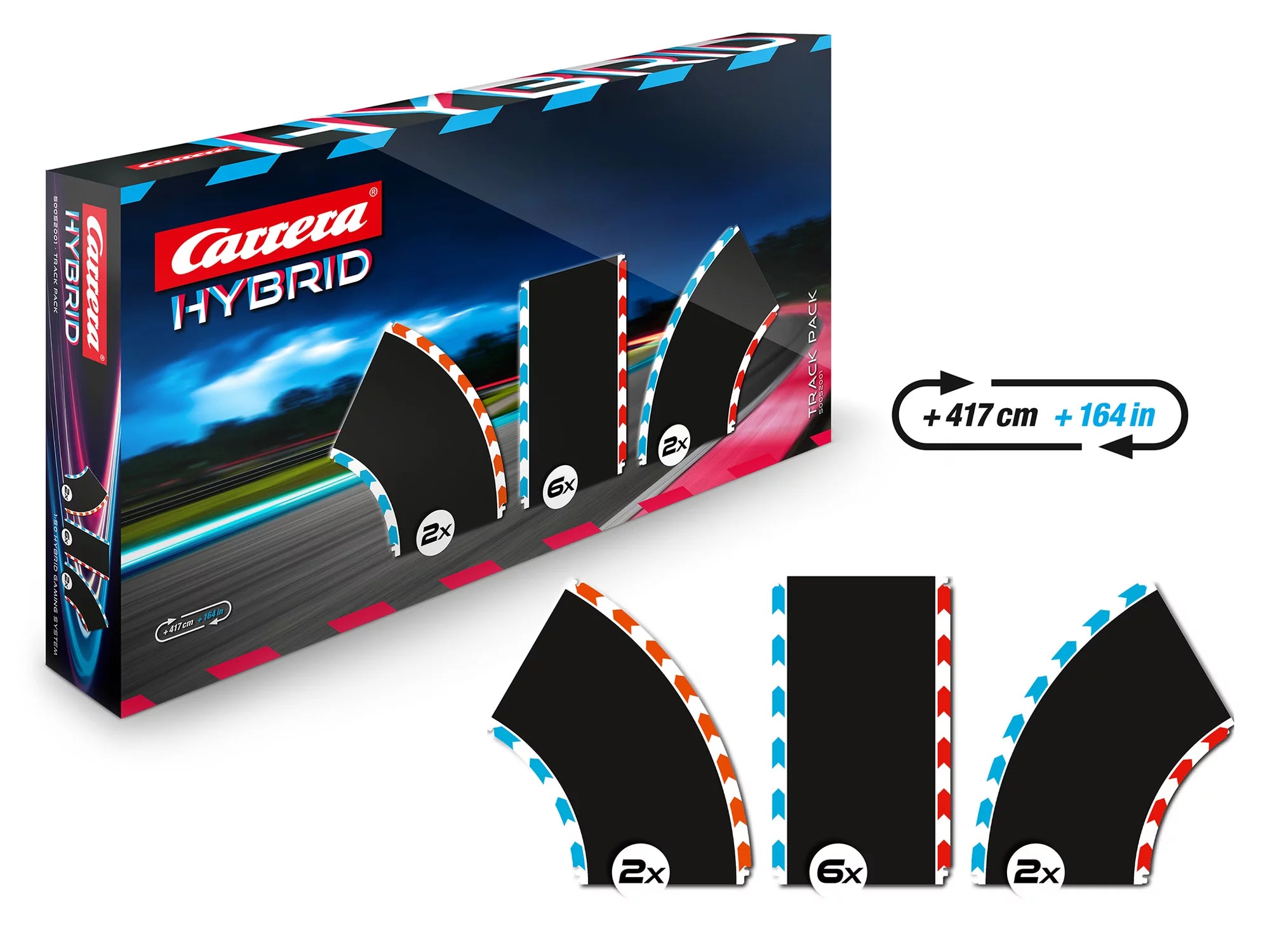 carrera-digital-132-track-pack-1-hybrid-schienen-10-tlg image 2