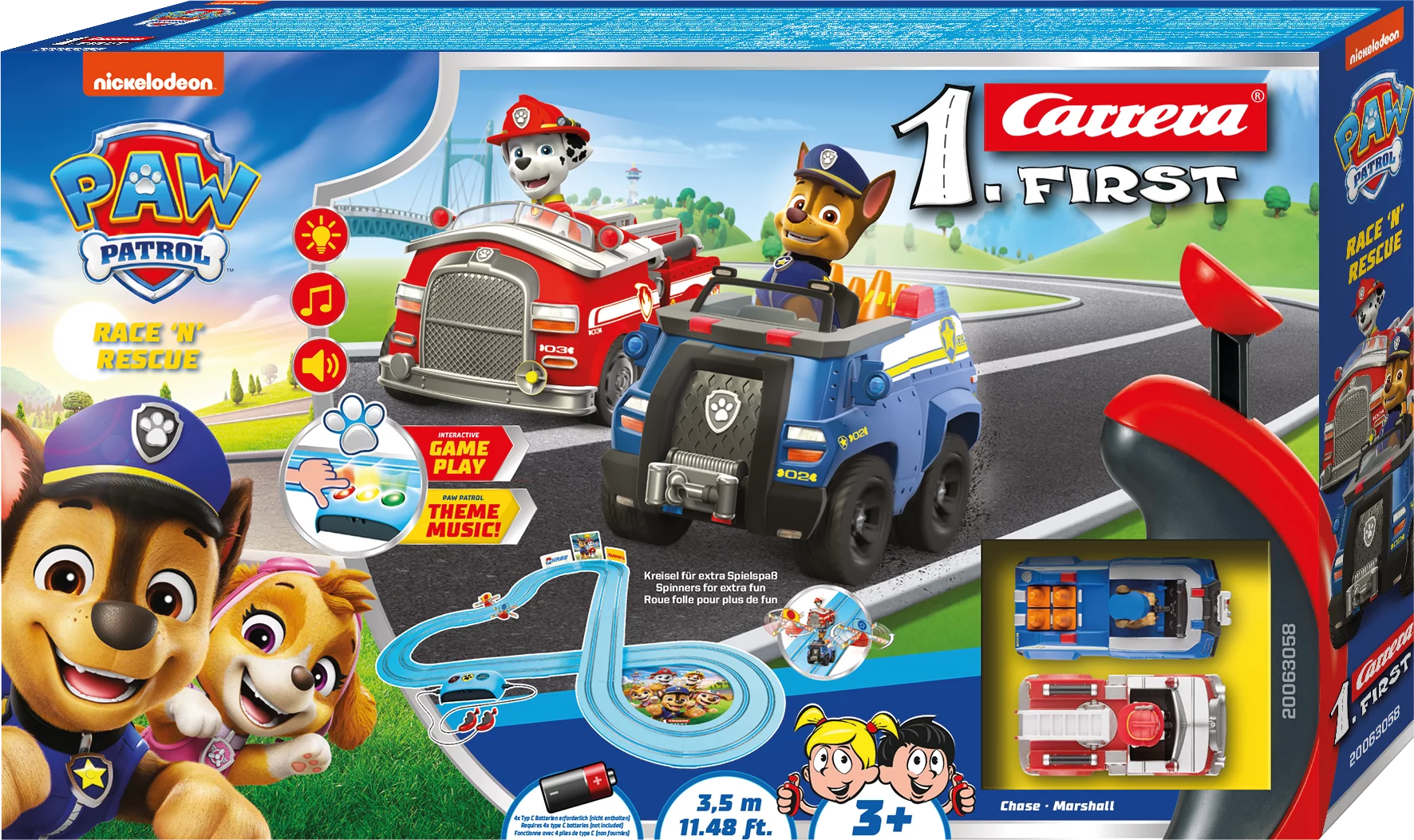 carrera-first-paw-patrol-race-n-rescue-rennbahn-set-chase-marshall image 1