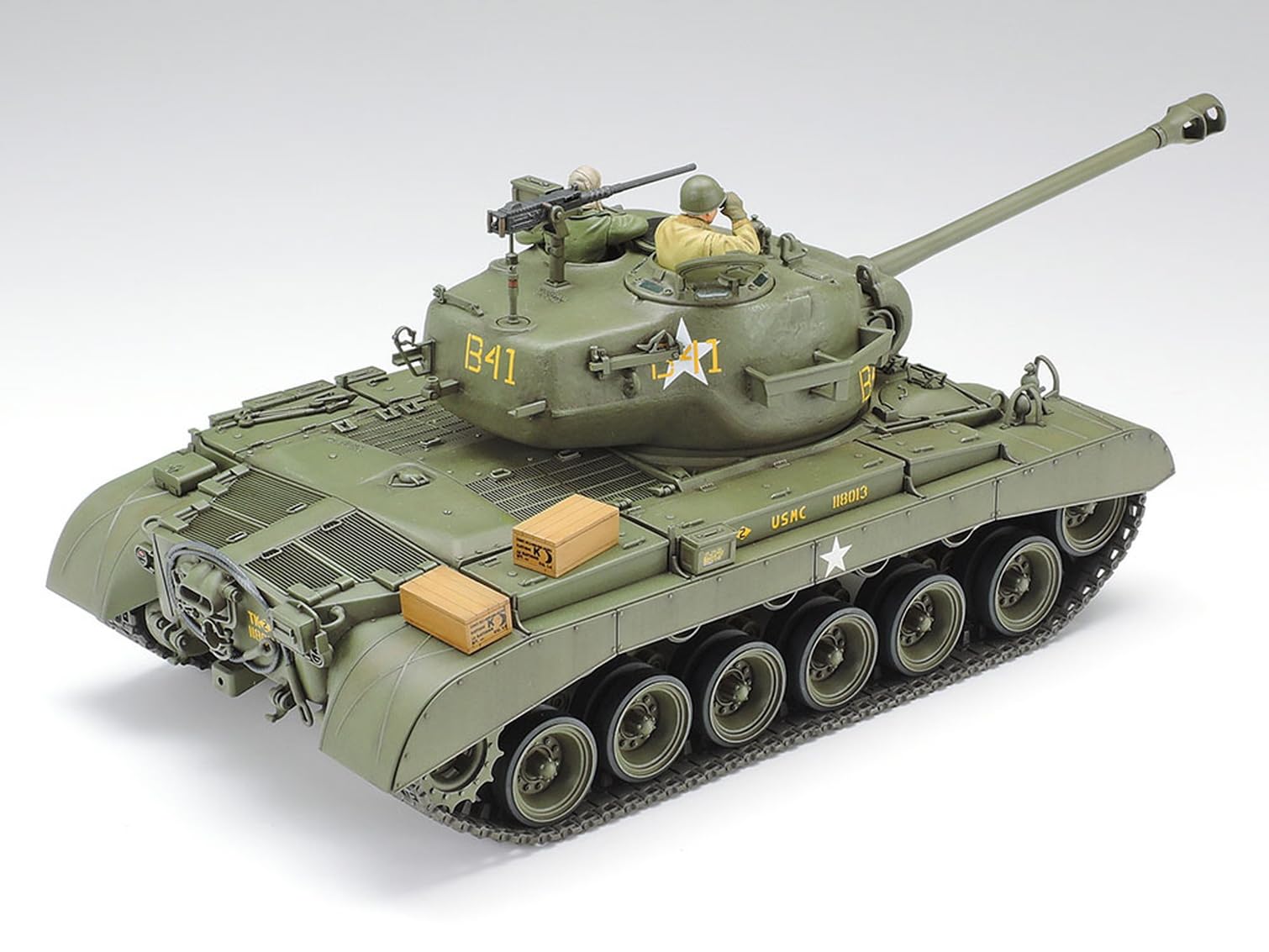 tamiya-static-models-m26-pershing-1-35-bausatz-326-teile image 4
