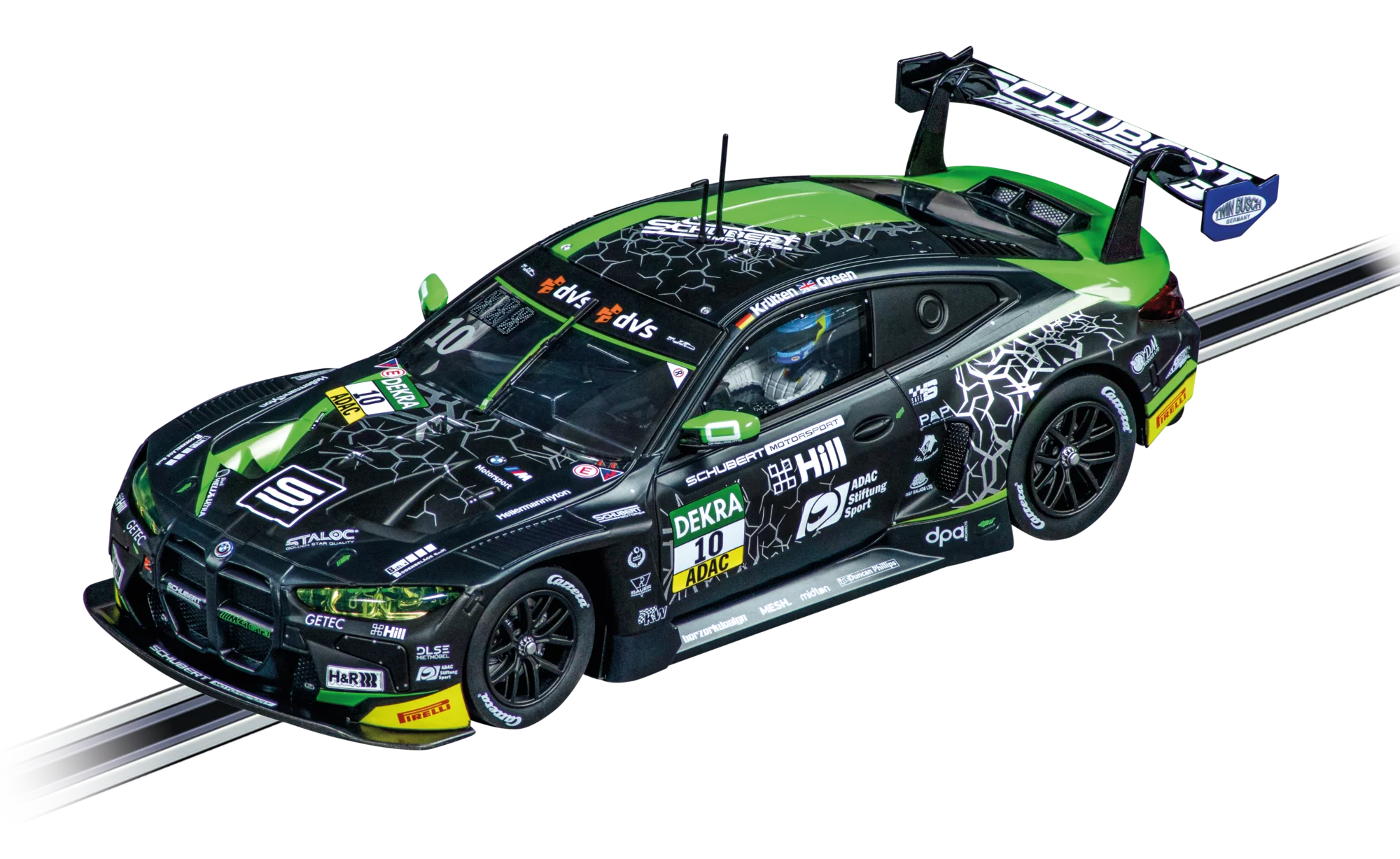 carrera-digital-124-bmw-m4-gt3-schubert-slotcar-1-24-no-10 image 1