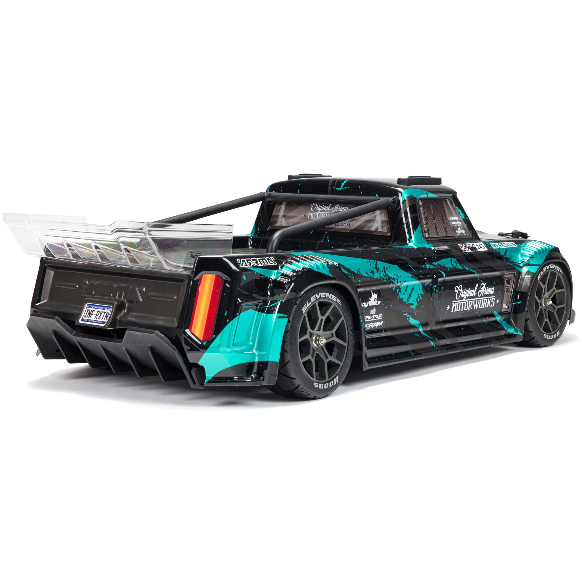 arrma-infraction-1-8-3s-brushless-rc-auto-schwarz-gold-rtr image 8