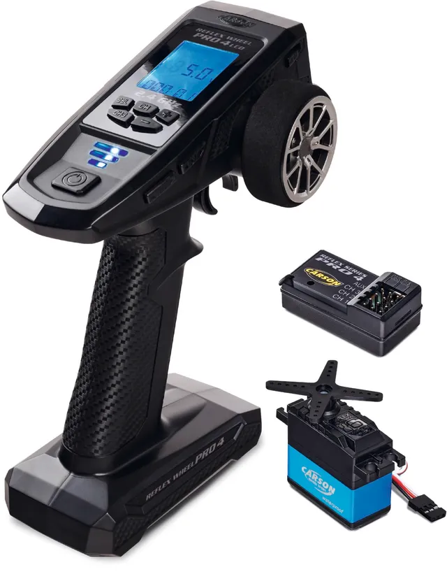 carson-fs-4k-reflex-wheel-pro-4-fernsteuerung-2-4ghz-lcd image 1