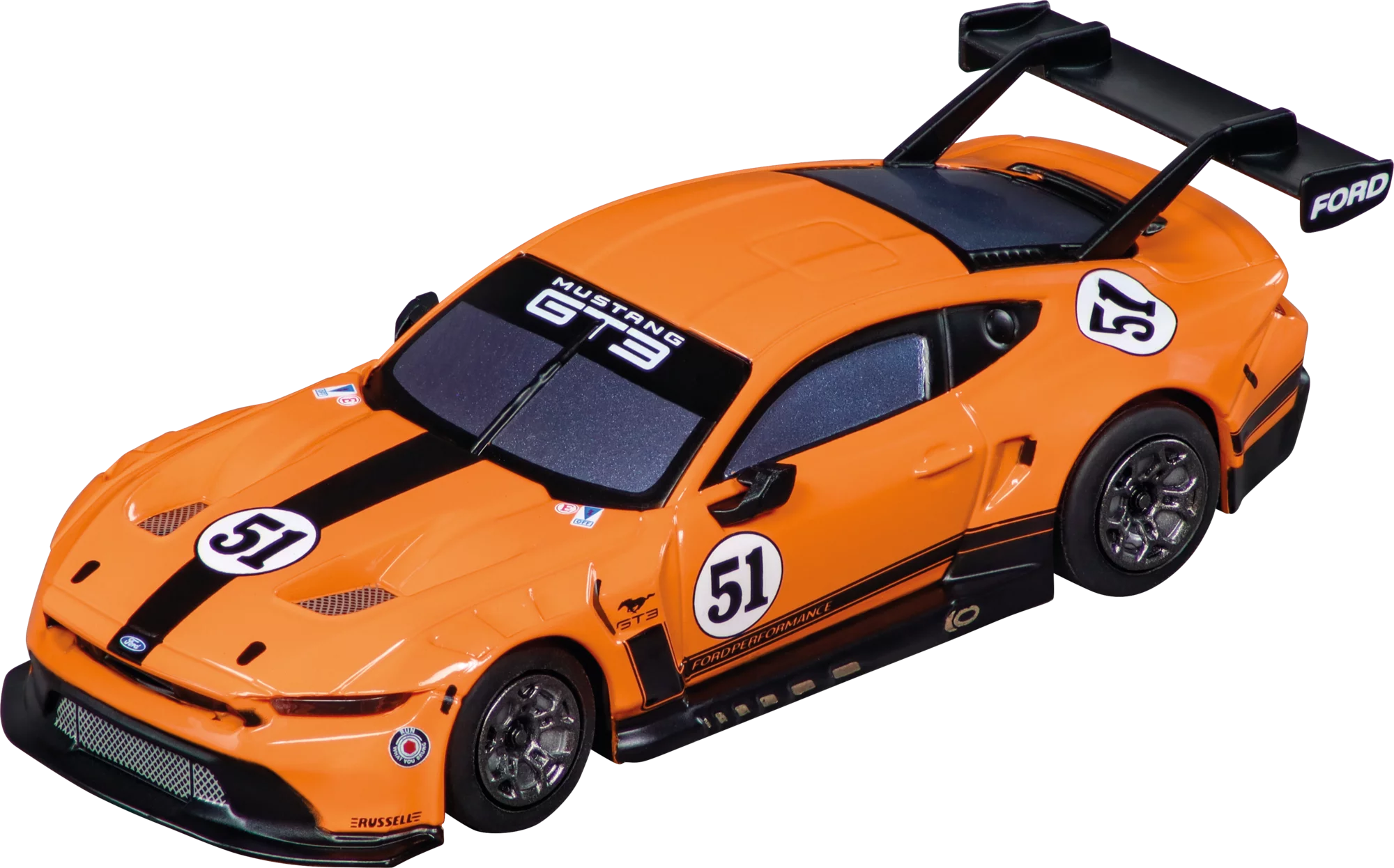 carrera-hybrid-ford-mustang-gt3-slotcar-no-51-1-50 image 1