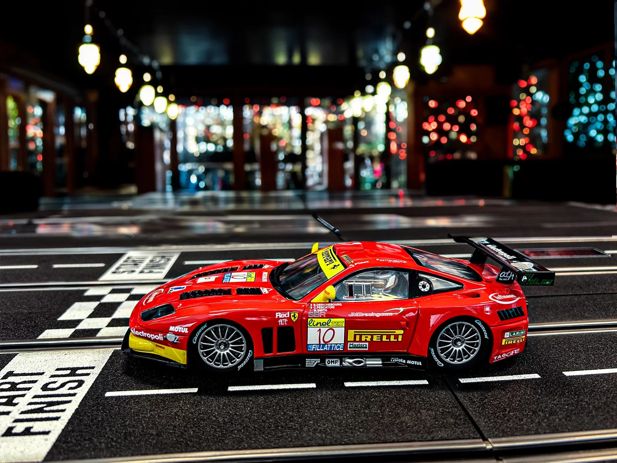 carrera-digital-124-ferrari-575-gtc-slotcar-no-10-mit-bremslicht image 3