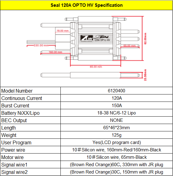 ztw-seal-120a-esc-hv-6-12s-boot-regler-wasserk-hlung image 2