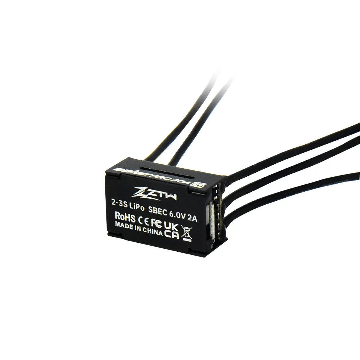 ztw-beast-pro-g2-30a-regler-turbo-2-3s-1-28-drift-bluetooth image 3