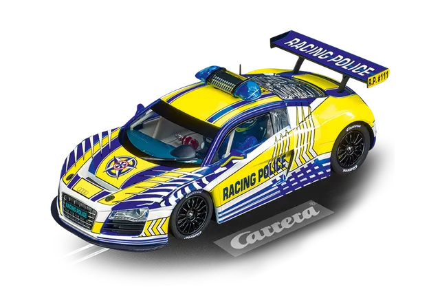 carrera-digital-132-audi-r8-lms-racing-police-slotcar-1-32 image 1